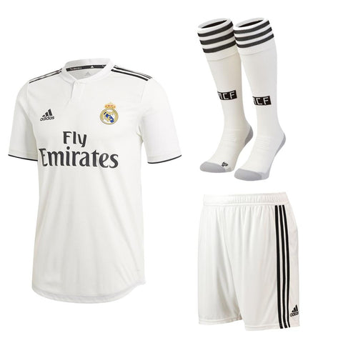 Real Madrid Home Football Kit 2018/19