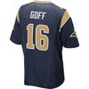 Jared Goff Los Angeles Rams Game Player Jersey