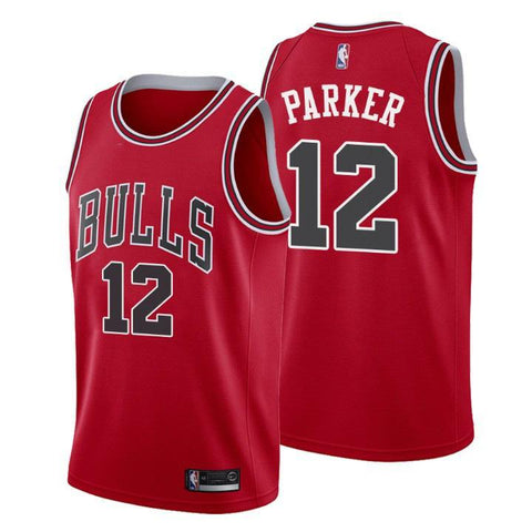 Chicago Bulls Jabari Parker Icon Edition Red Jersey
