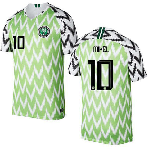 John Obi Mikel Nigeria Jersey World Cup 2018