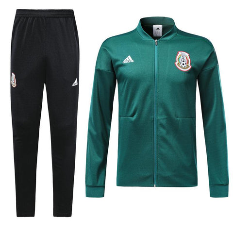 National Mexico Football Tracksuit Training Jackets and Pants Green 2018/19