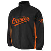 Baltimore Orioles Majestic Triple Climate 3-In-1 On-Field Jacket - Black