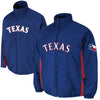 Texas Rangers Majestic Triple Climate 3-In-1 On-Field Jacket - Royal