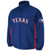 Texas Rangers Majestic Triple Climate 3-In-1 On-Field Jacket - Royal