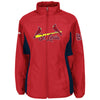 St. Louis Cardinals Majestic Women's Authentic Collection Double Climate Full Zip Jacket - Red