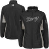 Chicago White Sox Majestic Women's Authentic Collection Double Climate Full Zip Jacket - Black
