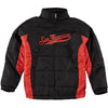 Majestic San Francisco Giants Youth Authentic Collection Double Climate Full Zip Jacket - Black
