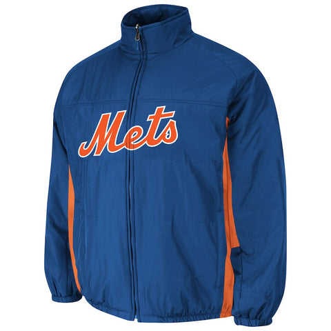 New York Mets Majestic Women's Authentic Collection Double Climate Full Zip Jacket - Royal