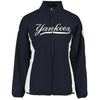 New York Yankees Majestic Women's Authentic Collection Double Climate Full-Zip Jacket - Navy