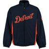 Detroit Tigers Majestic Double Climate Full-Zip Jacket - Navy