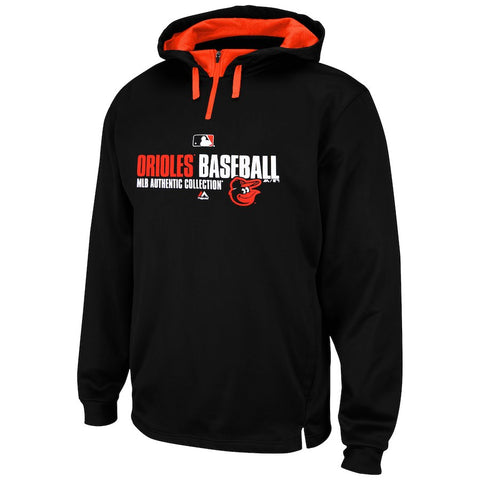 Baltimore Orioles Big & Tall Authentic Collection Team Favorite Hoodie - Black