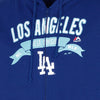Majestic Los Angeles Dodgers Women's Plus Sizes Play with Heart Full Zip Hoodie - Royal Blue