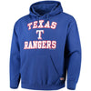 Texas Rangers Stitches Fastball Fleece Pullover Hoodie Blue