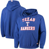 Texas Rangers Stitches Fastball Fleece Pullover Hoodie Blue