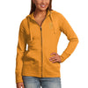 Antigua Pittsburgh Pirates Women's MLB Full Zip Hoodie - Gold