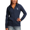 Tampa Bay Rays Antigua Women's Full-Zip Hoodie - Navy