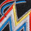 Miami Marlins Antigua Frost Micro Fleece Quarter-Zip Jacket - Black