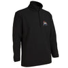 Miami Marlins Antigua Frost Micro Fleece Quarter-Zip Jacket - Black
