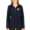 Antigua New York Yankees Women's Ice Full Zip Jacket - Navy