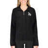Antigua Los Angeles Dodgers Women's Ice Full Zip Jacket - Black