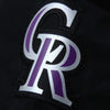 Colorado Rockies Majestic Women's Authentic Collection Double Climate Full Zip Jacket - Black