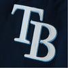 Tampa Bay Rays Majestic Double Climate Full-Zip Jacket - Navy