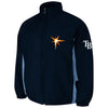 Tampa Bay Rays Majestic Double Climate Full-Zip Jacket - Navy