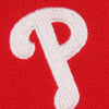 Antigua Philadelphia Phillies Quarter Zip Ice Polar Fleece Jacket - Red