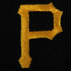 Antigua Pittsburgh Pirates Ice Polar Fleece Quarter Zip Pullover Jacket - Black