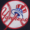 Antigua New York Yankees Quarter Zip Ice Polar Fleece Jacket - Navy Blue
