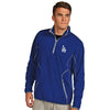 Antigua Los Angeles Dodgers Ice Polar Fleece Quarter Zip Jacket - Royal Blue