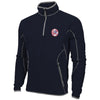 Antigua New York Yankees Quarter Zip Ice Polar Fleece Jacket - Navy Blue