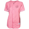 Majestic Bryce Harper Washington Nationals Youth Girls Batting Practice Player Jersey - Pink