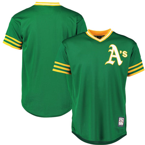 Oakland Athletics Majestic Youth Cooperstown Collection Jersey - Green