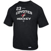 Oliver Ekman-Larsson Arizona Coyotes Reebok No. 23 Locker Status Name & Number Speed Wick T-Shirt - Black