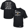 Ryan Getzlaf Anaheim Ducks Reebok No. 15 Locker Status Name & Number Speed Wick T-Shirt - Black