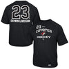 Oliver Ekman-Larsson Arizona Coyotes Reebok No. 23 Locker Status Name & Number Speed Wick T-Shirt - Black