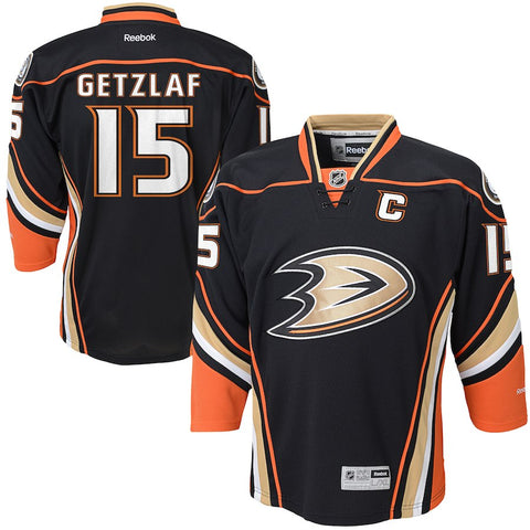 Ryan Getzlaf Anaheim Ducks Reebok Youth Home Premier Jersey - Black