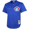 1997 Joe Carter Toronto Blue Jays Mitchell & Ness Cooperstown Mesh Batting Practice Jersey - Royal