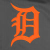 Detroit Tigers Majestic Full Zip Big and Tall Track Jacket - Gray