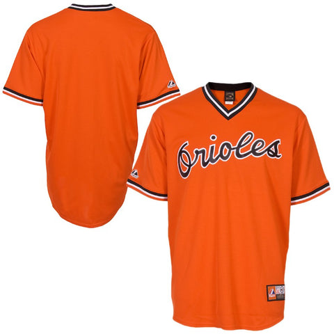Baltimore Orioles Majestic Big & Tall Cooperstown Replica Jersey - Orange