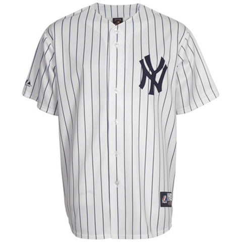 New York Yankees Majestic Big & Tall Cooperstown Replica Jersey - White