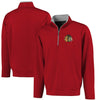 Chicago Blackhawks Antigua Leader 1/4 Zip Pullover - Red