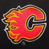 Calgary Flames Antigua Leader 1/4 Zip Pullover - Black