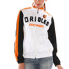 Baltimore Orioles Women's Sideline Track Jacket - White