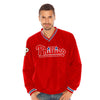 Philadelphia Phillies Stop and Go Pullover Jacket - Red