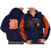 Detroit Tigers Rover Fleece Jacket - Navy Blue
