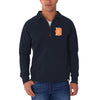 Detroit Tigers '47 Brand Cross Check 1/4 Zip Pullover Sweatshirt - Navy Blue
