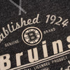 Boston Bruins Old Time Hockey Women's Crystal Sweatshirt - Black