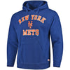 New York Mets Stitches Fastball Fleece Pullover Hoodie - Royal Blue